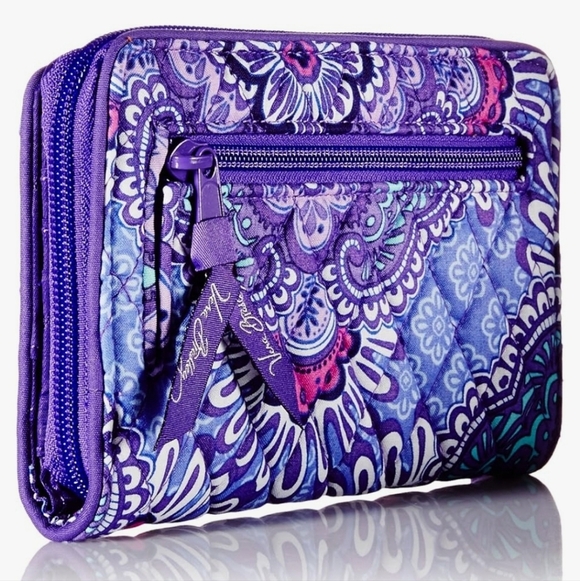 Vera Bradley Turn Lock Wallet - Picture 2 of 5
